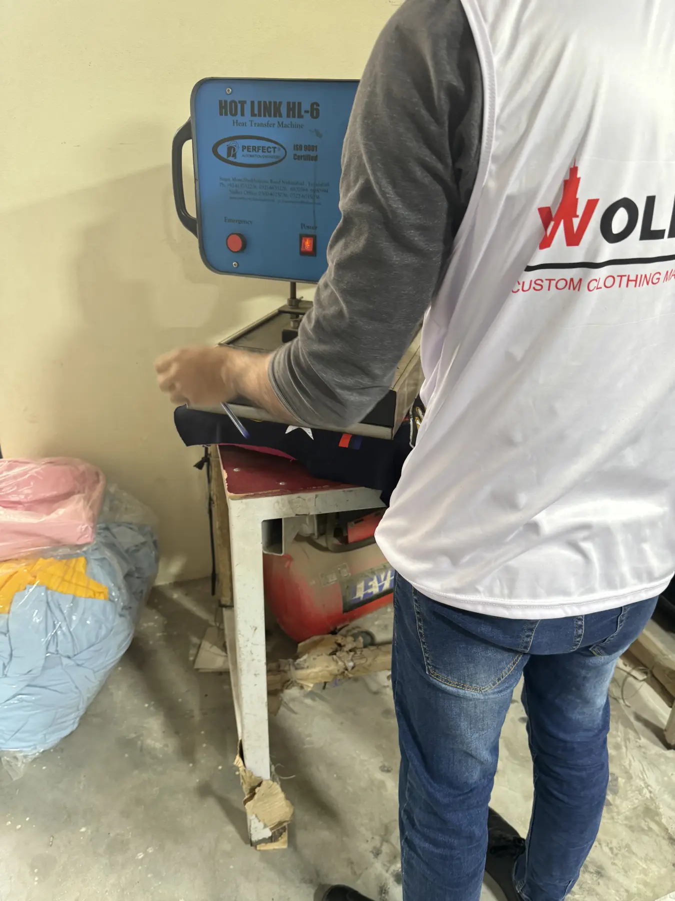 Wolfiey Wear decoration